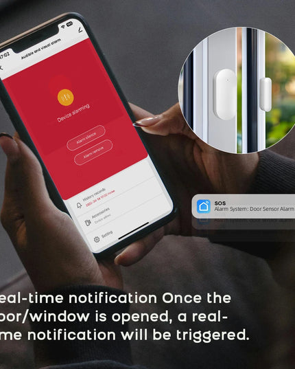 2G GSM Tuya Wireless Home WIFI Home Security with Motion Detector Sensor Burglar Alarm System APP Control Support Alexa