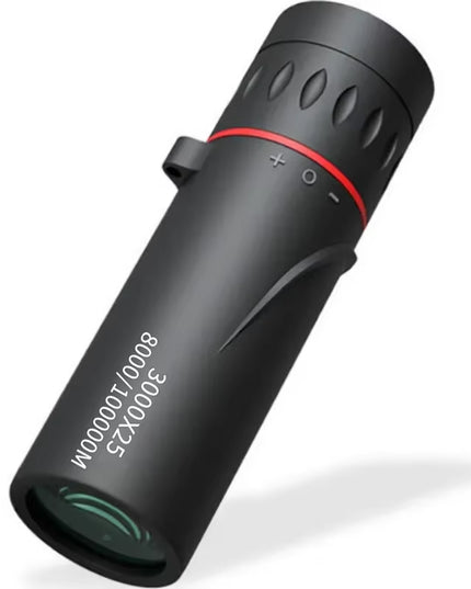 3000X25 Long Range HD Professional Monocular ,Mini Portable Telescope for Outdoor Camping and Hunting