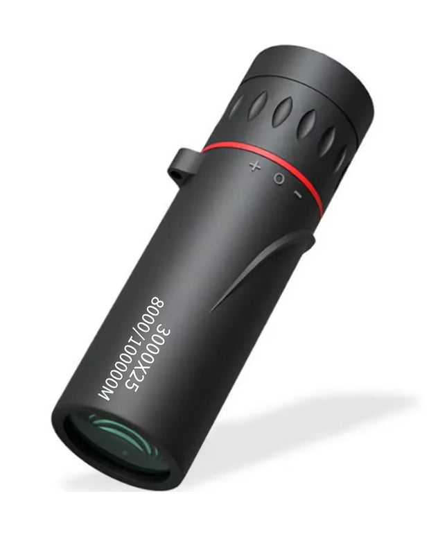 3000X25 Long Range HD Professional Monocular ,Mini Portable Telescope for Outdoor Camping and Hunting