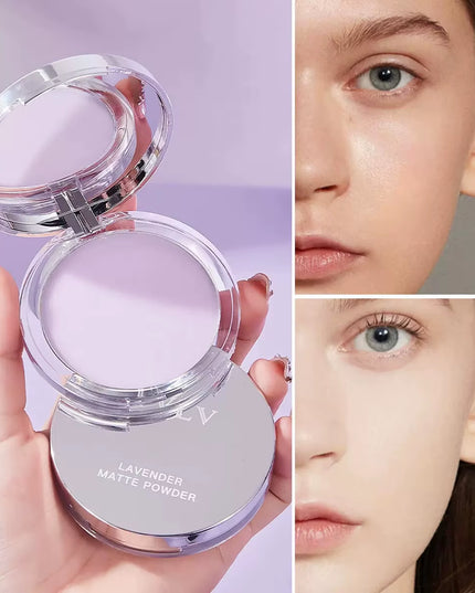 Natural long lasting and skin friendly Violet Cream Powder 