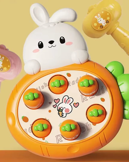 Hit the carrot for the rabbit Baby Toy 