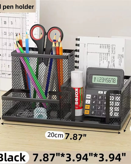 Mesh Desk Office Supplies Organizer, , Stationery storage