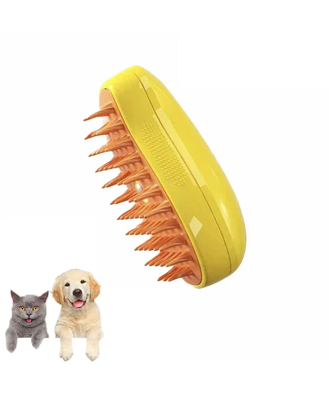 Steamycomb -Cat & Dog Steamy Brush Steam Brush for grooming & massage (Buy 1 and get 1 free!)