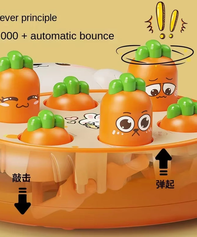 Hit the carrot for the rabbit Baby Toy 