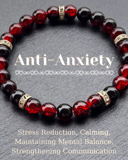 Unisex Anti-Anxiety Bohemian Style Bead Bracelet,Stress Reduction,Calming,Maintaining Mental Balance
