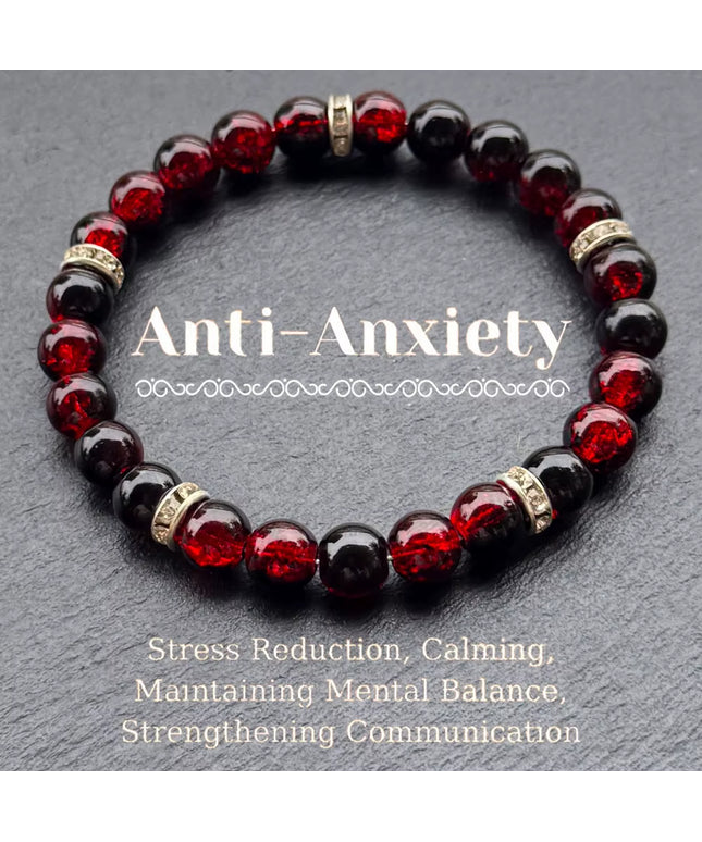 Unisex Anti-Anxiety Bohemian Style Bead Bracelet,Stress Reduction,Calming,Maintaining Mental Balance