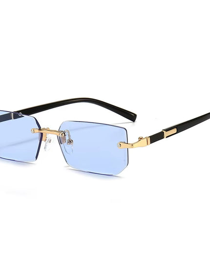 3pcs set classic Rimless Fashion unisex Sunglasses 