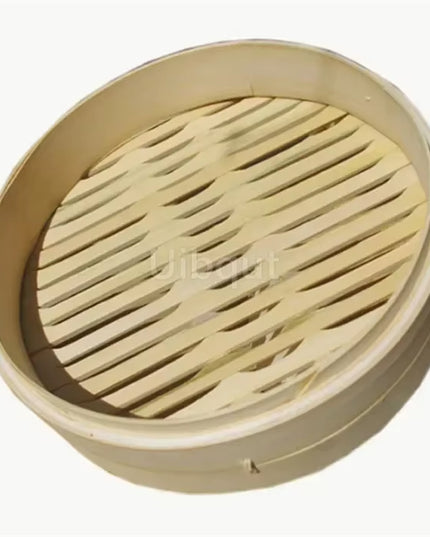 One Cage or Cover Cooking Bamboo Steamer Fish Rice Vegetable Snack Basket Set Kitchen Cooking Tools Dumpling Steamer Steam Pot