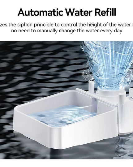 Smart app controlled 2 in 1 automatic Pet Feeder ,8.5L Water Fountain and Food Dispenser for cats and dogs