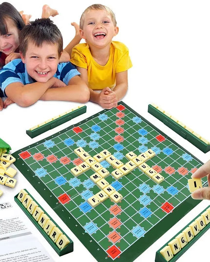 2-4 Players English Spelling educational Puzzle family board Game