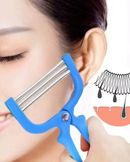 Facial Hair Manual Removal Epilator Beauty Shaving threading Tool 